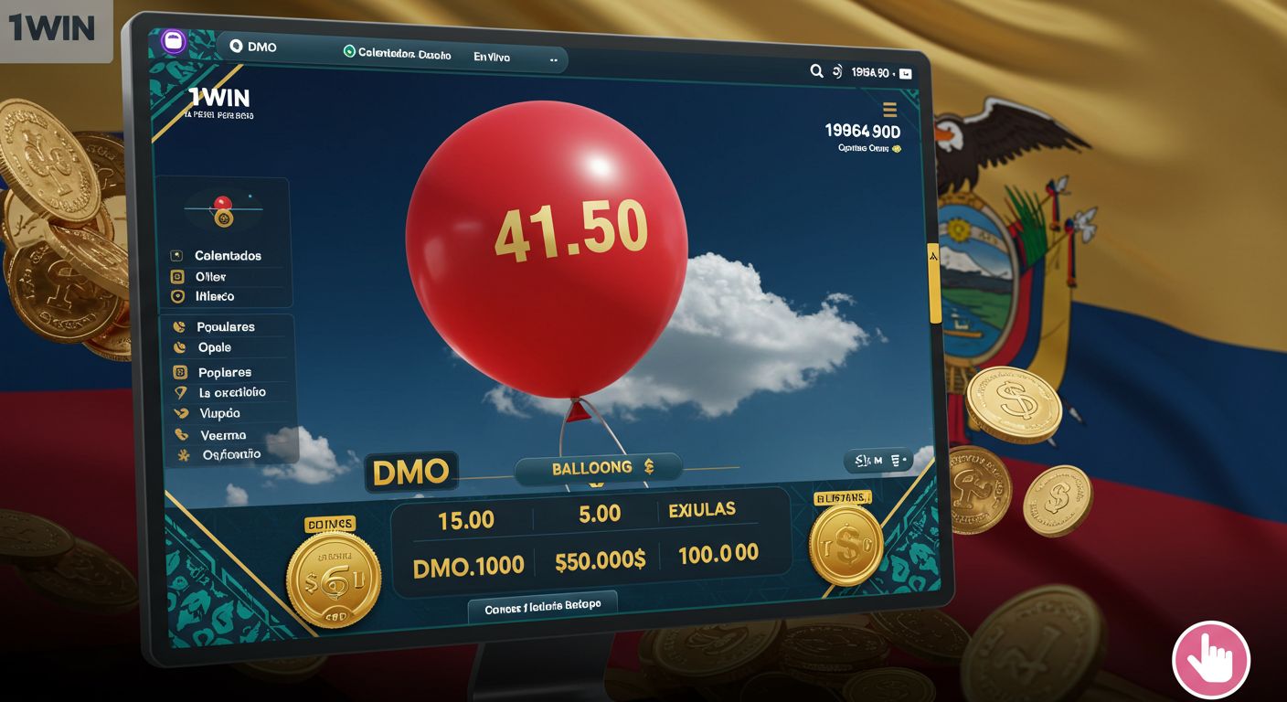 Métodos de pago y depósito mínimo/máximo 1win balloon apk