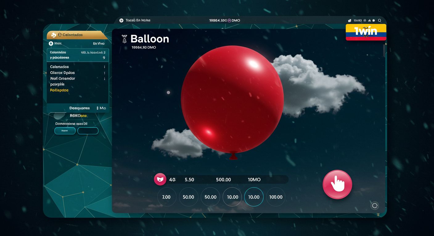 Cómo empezar a jugar a la aplicación Balloon en Casino 1win